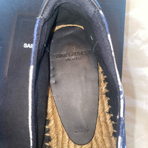 NWT Saint Laurent Hibiscus Print espadrilles - Picture 12 of 14